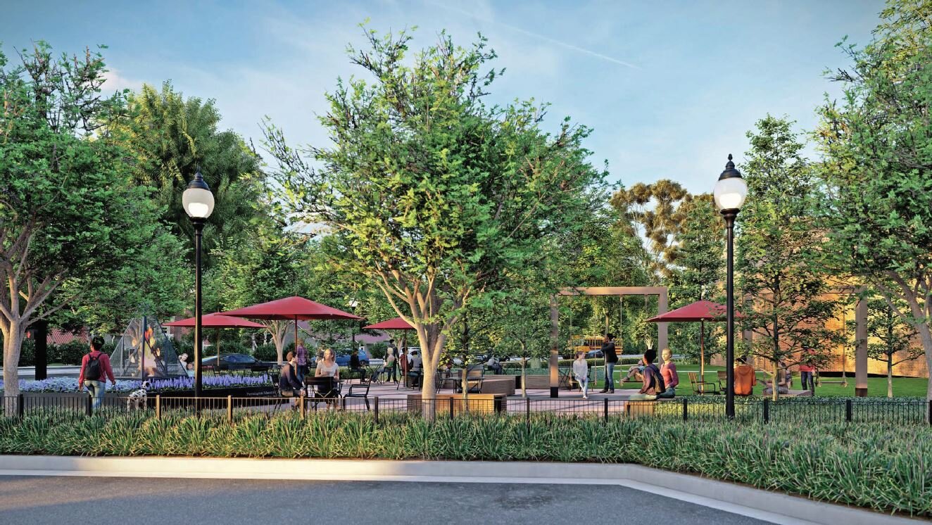 Renderings for Masons Corner in downtown Farmington.