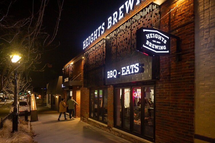 Heights Brewing is located at 23621 Farmington Rd.