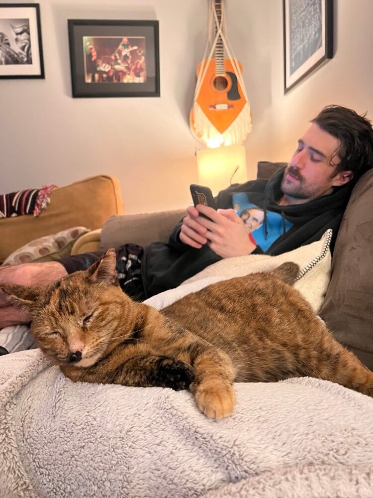 Tony Ross at his Hazel Park home.