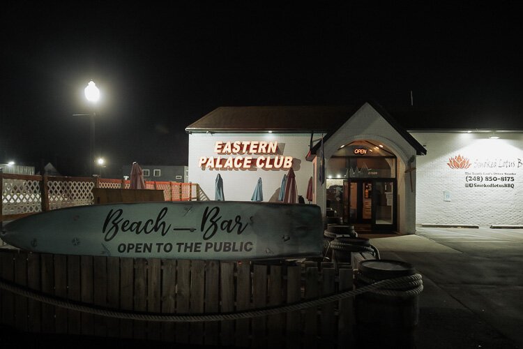 Eastern Palace Club is located at 21509 John R Rd. in Hazel Park.