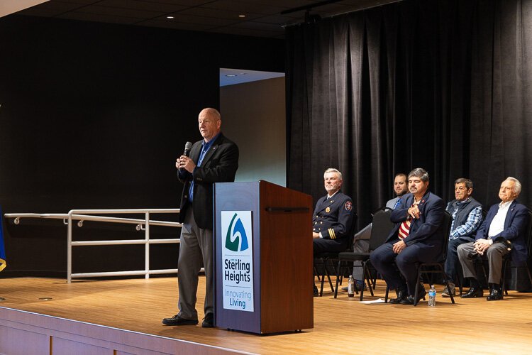 Keynote speaker Doug "Odie" Slocum.