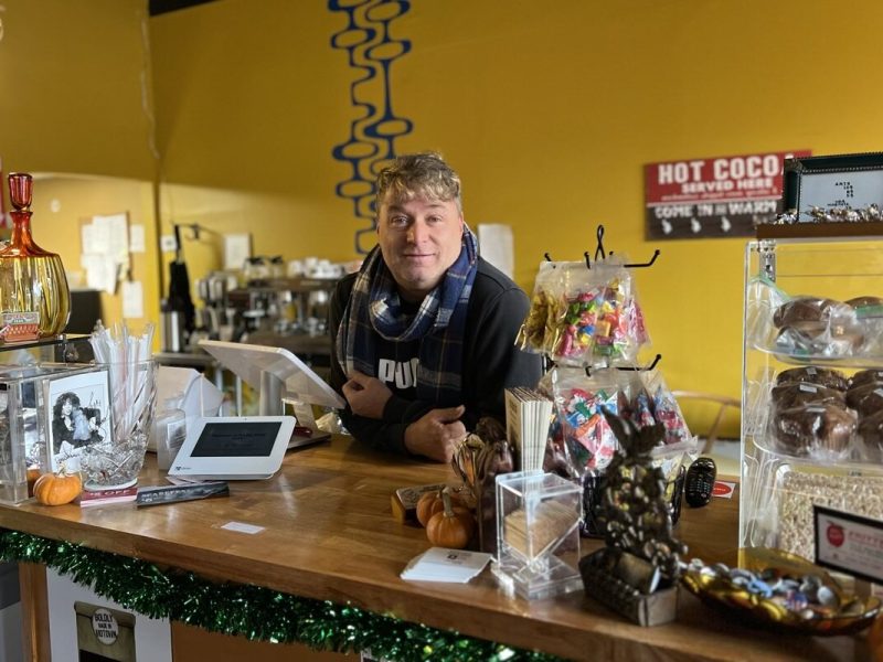 Tim McKee, owner of Hazel Perk Cafe in Hazel Park.