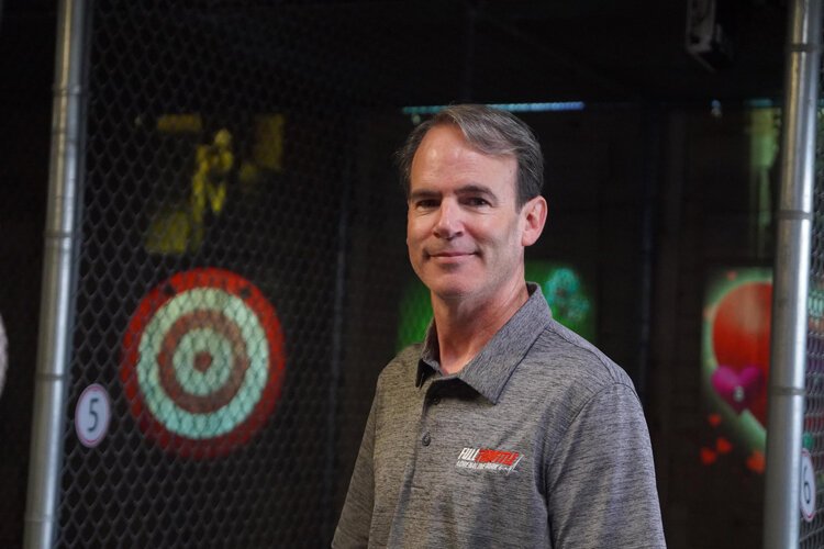 Tony Eckrich, owner of Full Throttle Adrenaline Park. 