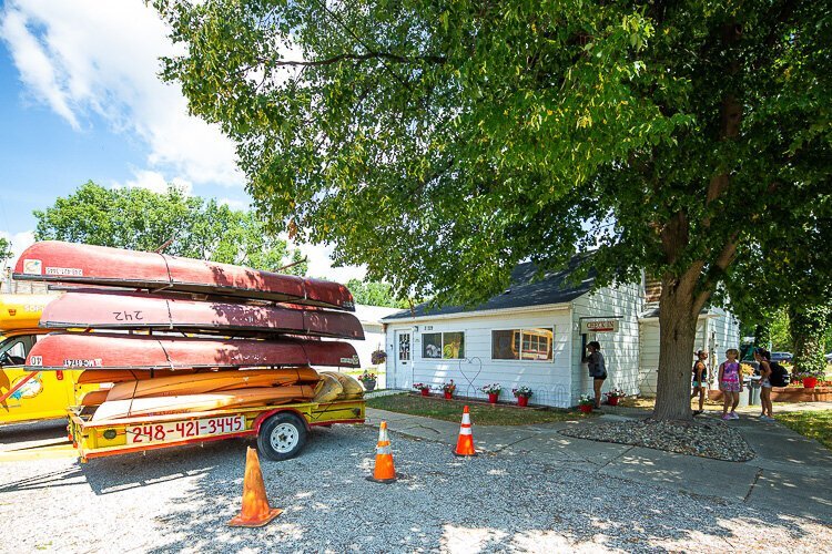 Clinton River Canoe & Kayak Rentals at Rotary Park. (File photo: David Lewinski)