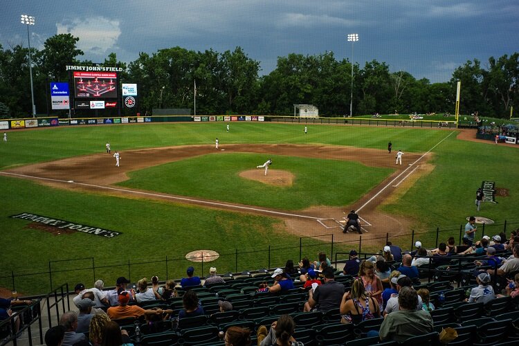 USPBL game at Jimmy John's Field