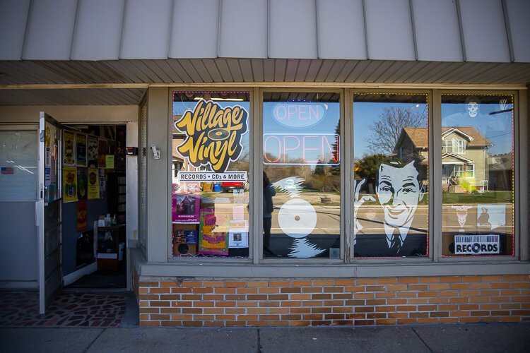 Village Vinyl in Warren.