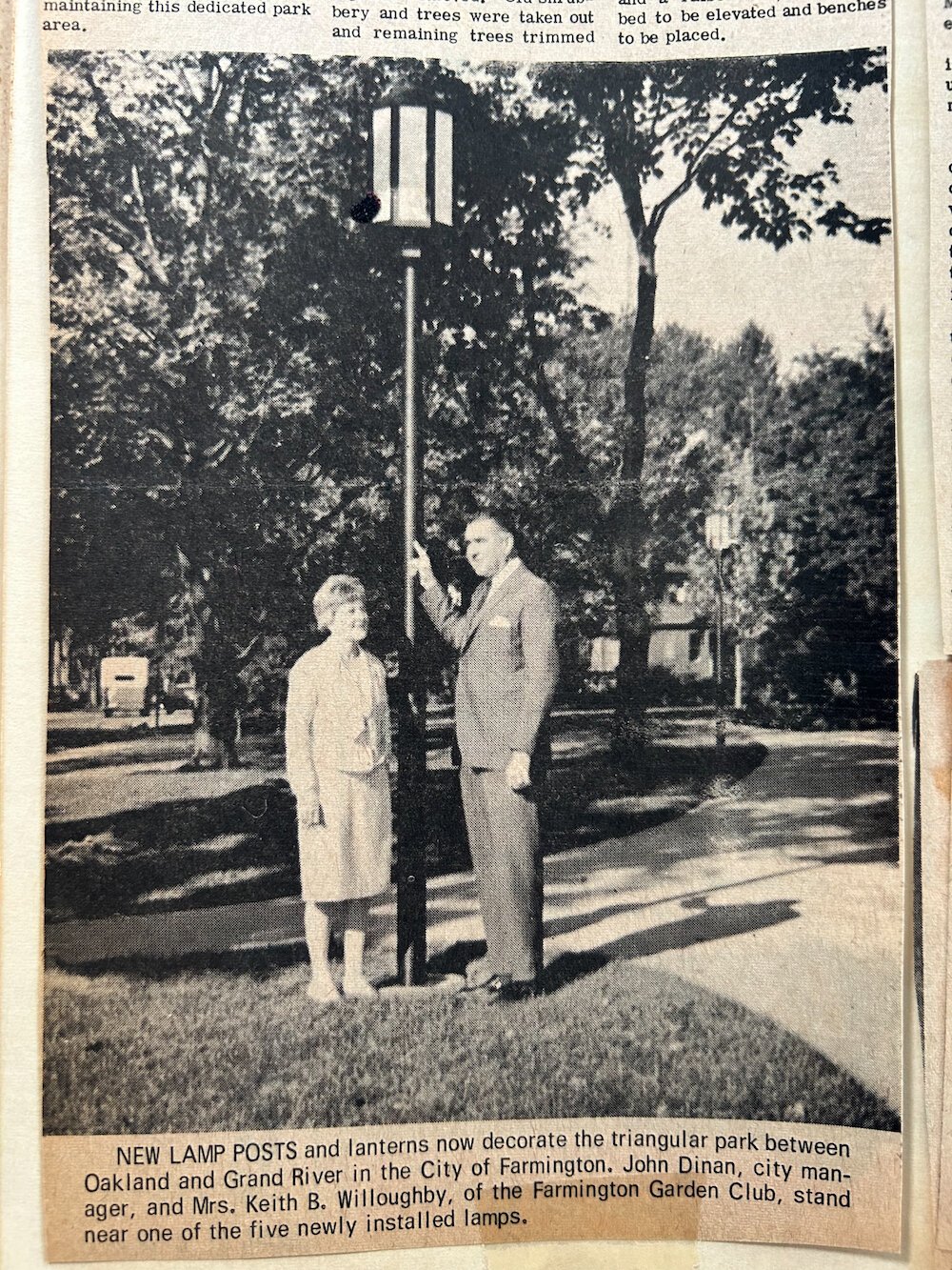 Newspaper clippings courtesy of Cathy Dinan Dillon.