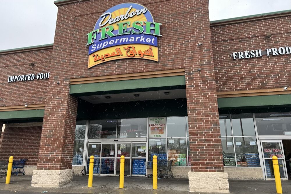 Dearborn Fresh Supermarket, an anchor for the community here, is part of the Yalla Eats! walking tour from the Arab American National Museum.