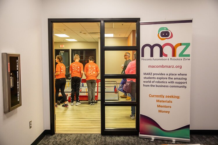 “The connections that I've made just being here have been very valuable,” says Marjie Jenkins, Robotics Center Coordinator for the Macomb Automation & Robotics Zone (MARZ).