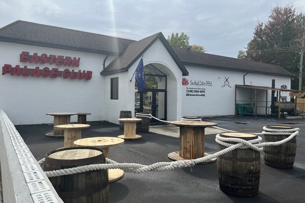 Eastern Palace Club and Smoked Lotus BBQ are located at 21509 John R Rd. in Hazel Park.