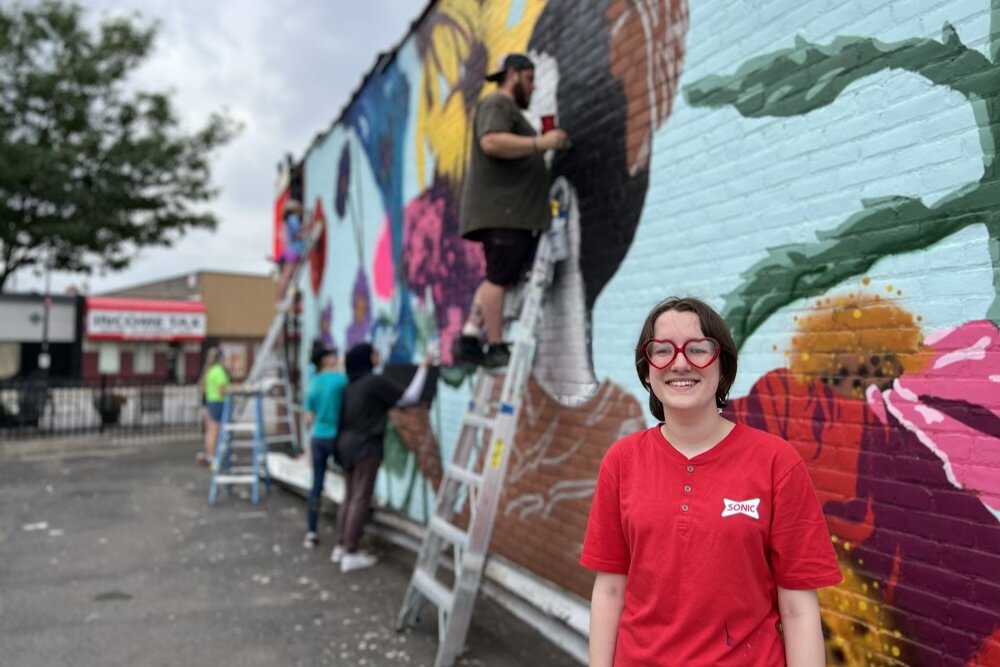 Eliana Pettigrew, a 17-year-old student at Theodore Roosevelt High School in Wyandotte and member of the latest POP cohort.
