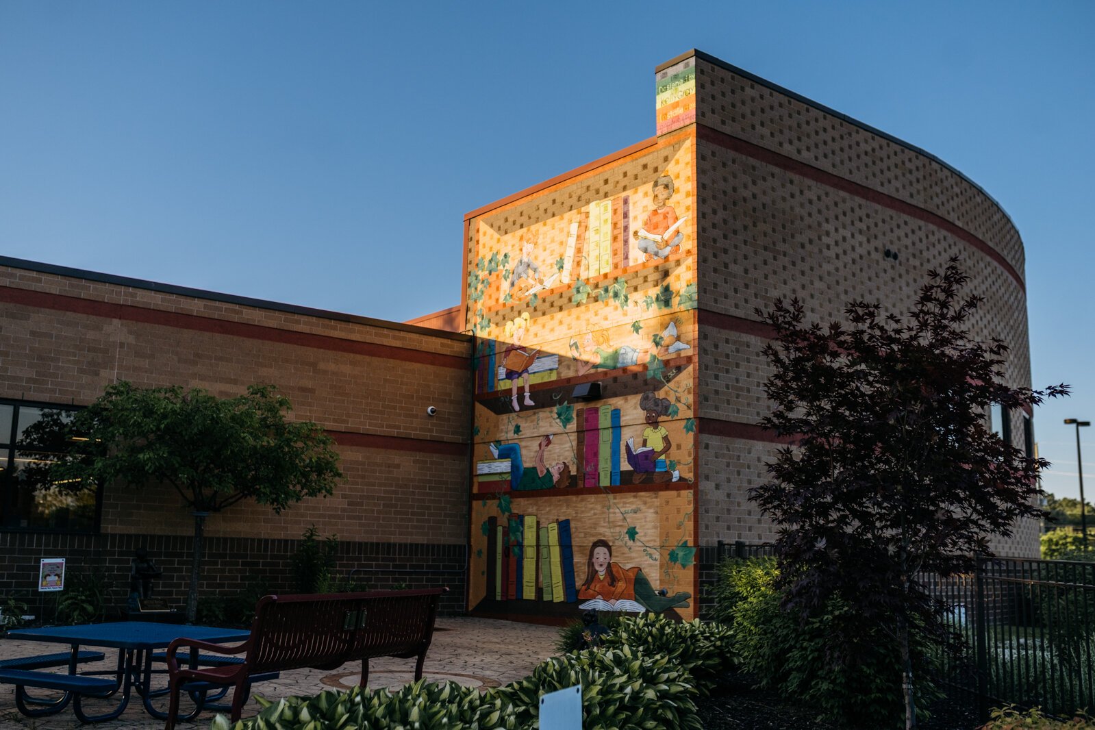 “Library Mural” by Kelly Gray