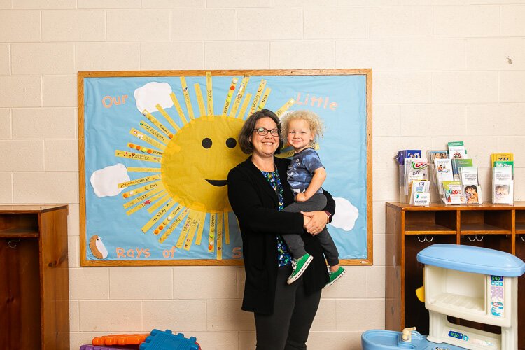 Meghann Porada directs the early childhood development program at the YMCA of the Blue Water Area. Photo: David Lewinski.
