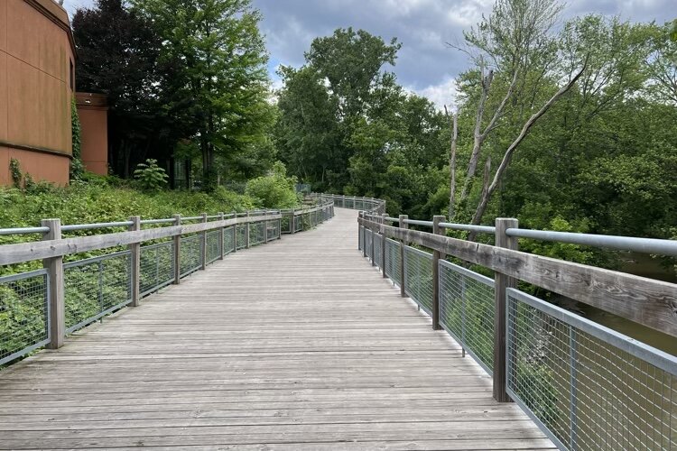 A boardwalk runs behind the announced Boardwalk Marketplace.