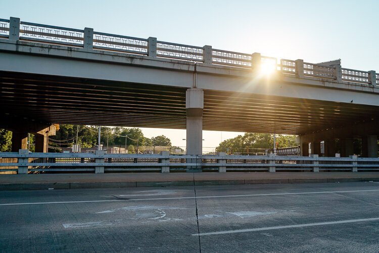 8 Mile Road and Woodward Avenue. Photo by Nick Hagen.