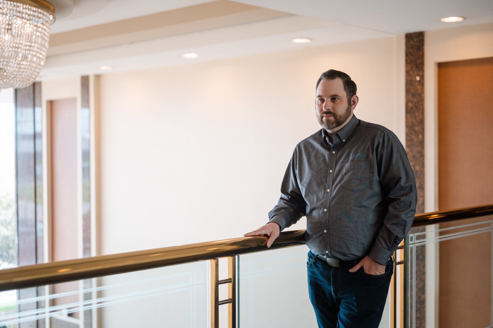 Scott Baden, an executive board member and the vice president of business development and client services at Enertron.
