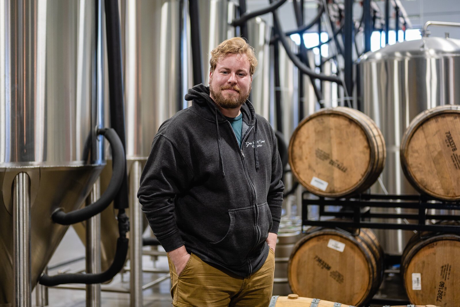 Josh Gierada is the head brewer at Dog and Pony Show Brewing, which opened last year in Oak Park.  