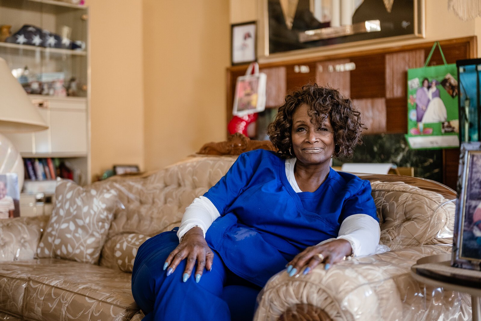 Doris Howard at her mother's home in Detroit. Photo: Steve Koss.