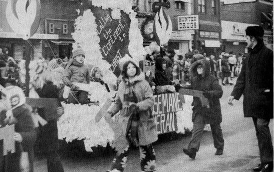 The Rochester Parade in the 1970s. Photo courtesy of Rochester Hills Museum. 