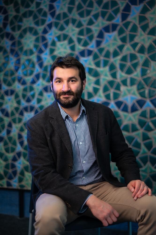 Ghassan Abou-Zeineddine, Assistant Professor of English, University of Michigan-Dearborn, and host of Seen Jeem. (Photos courtesy of Austin Thomason of Michigan Photography)