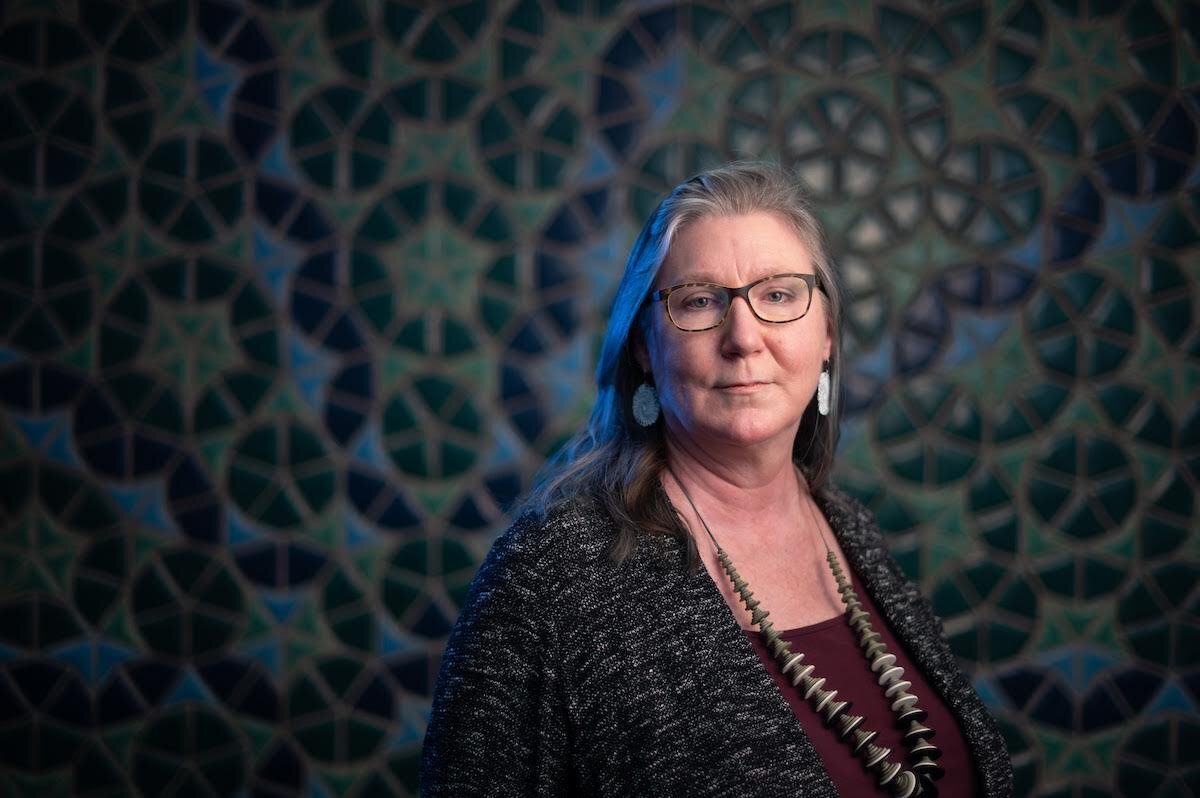 Sally Howell, Director, Center for Arab American Studies, and host of Seen Jeem. (Photos courtesy of Austin Thomason of Michigan Photography)