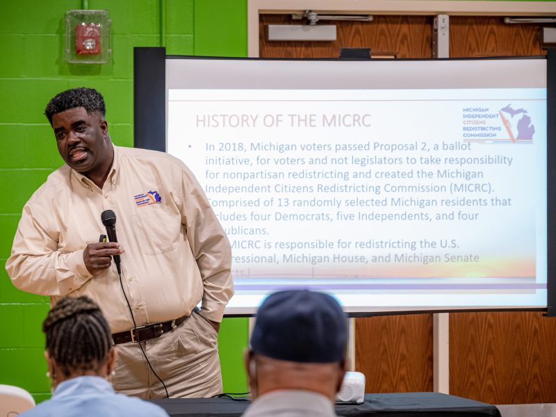 Communities First, Inc. hosted an informative workshop on Oct. 7 in Flint to prepare public input on the redistricting process and maps in their community.