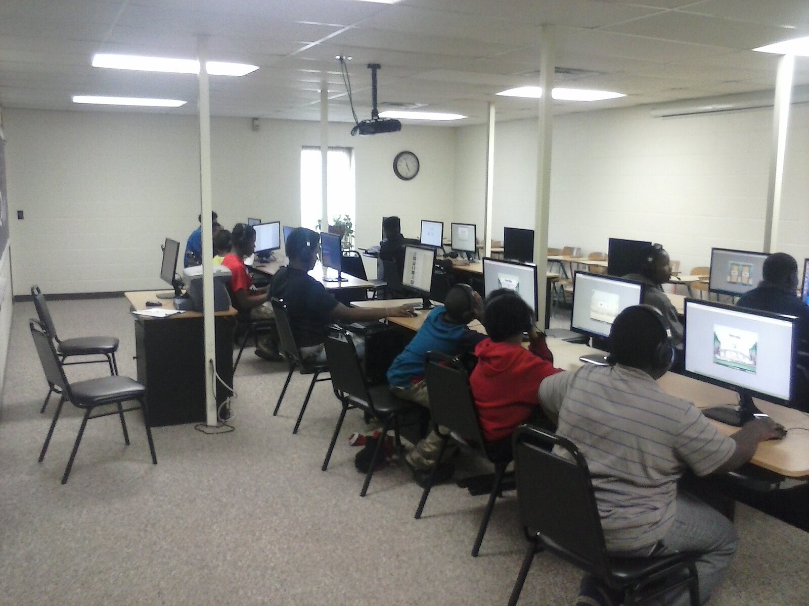 Samaritas runs English as a Second Langauge (ESL) classes for refugees, at their Troy office. 