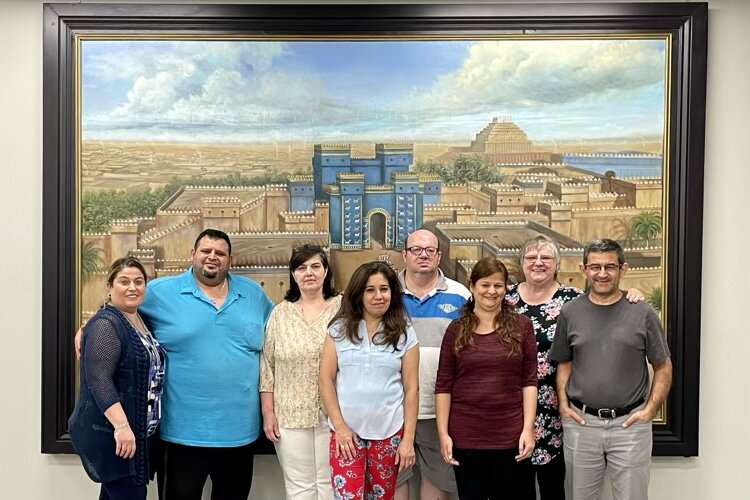 CCF’s Deaf Fellowship group gathers in the foundation’s newly renovated building. (Photo: Sarah Williams)
