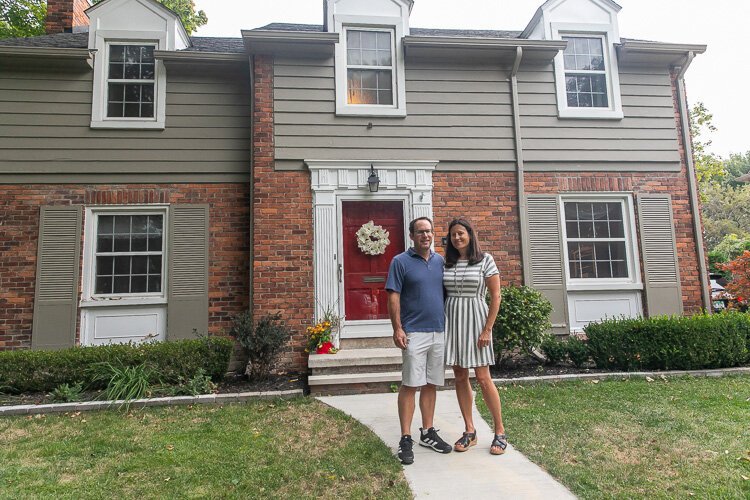 Andy and Holly Bayster have had their basement flood twice in ten years. Photo: David Lewinski.