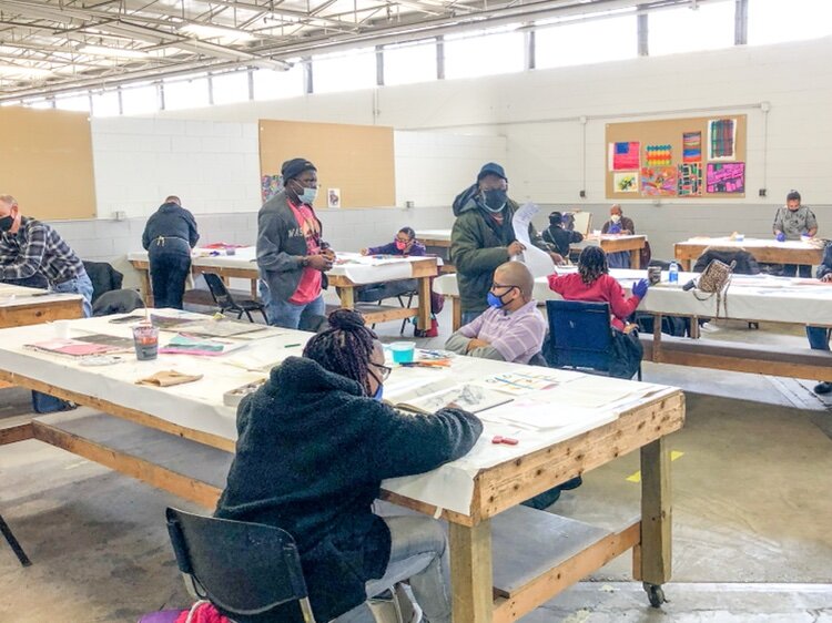 “This is the first progressive art studio in Detroit. It’s a pretty good example of what’s been forgotten in the city,” says Anthony Marcellini.