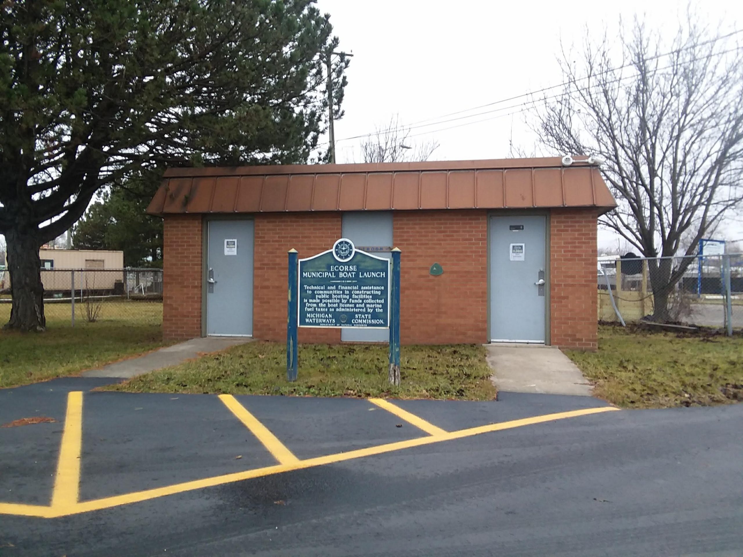 Ecorse boat launch. Photo courtesy Kelly Rose.