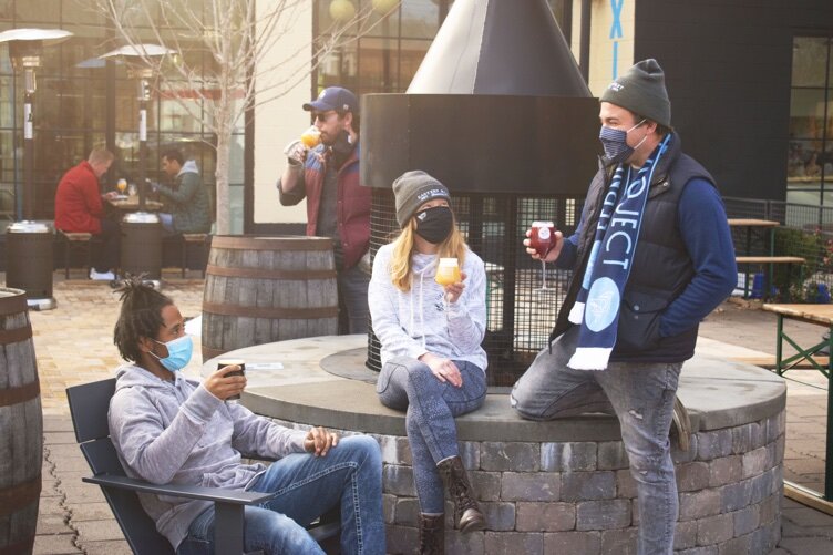 “Our company motto is community, camaraderie, and craft. We want to be involved in the communities our businesses are in,” Getz says.