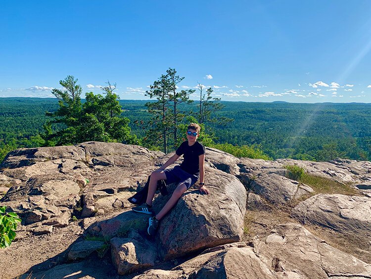 Maxymilian Stefanski joined his local youth advisory board to help promote a sustainable environment.