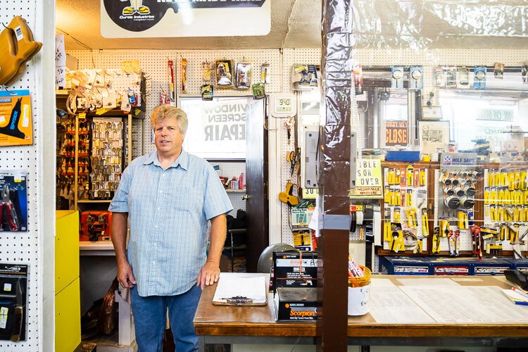 Ken Mills, Melvindale Hardware. 