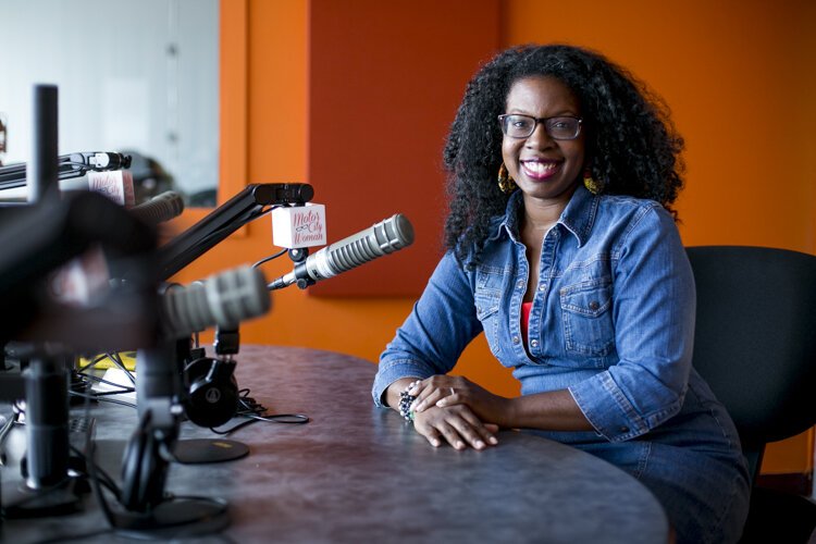 Robin Kinnie of Motor City Woman Studios. Photo by Anthony Lanzilote.