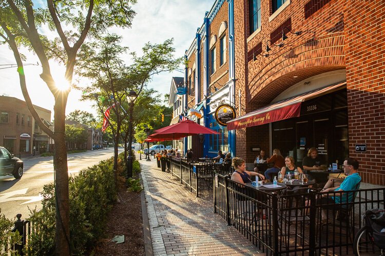 The Farmington Brewing Company Run Club meets at the brewery every Tuesday evening
