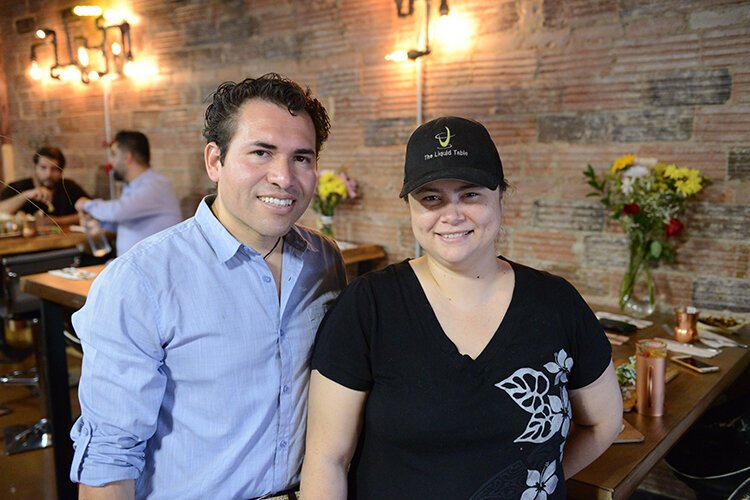 Junior & Heidi Merino, owners of M Cantina in Dearborn.