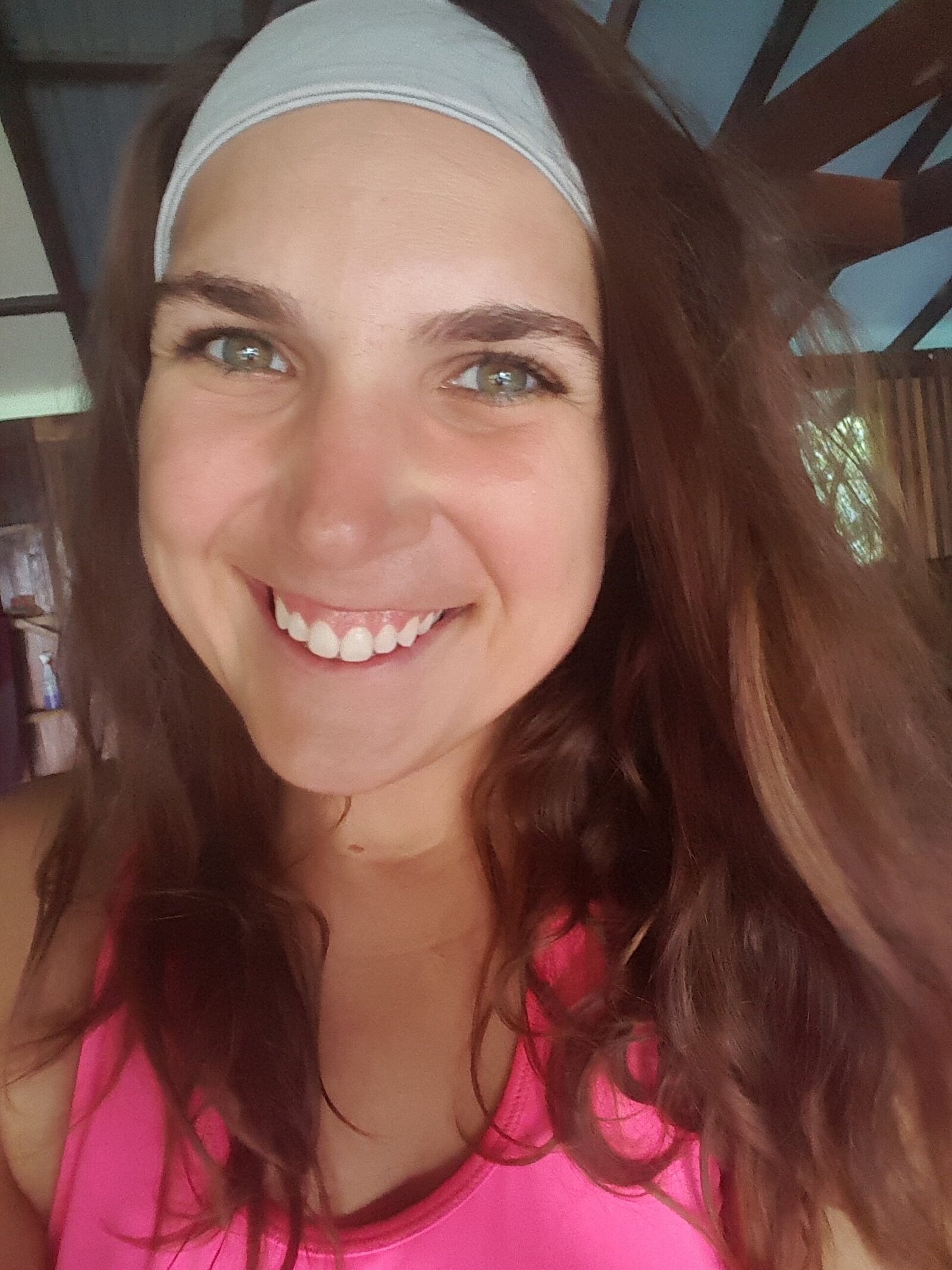 Brittni Longer is finding ways to connect with new yoga participants online.