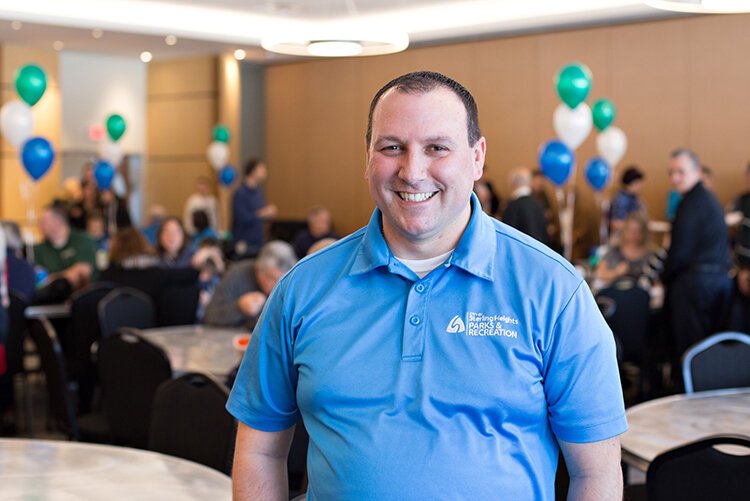 Sterling Heights' Parks and Recreation Director Kyle Langlois is proud of the new community center.