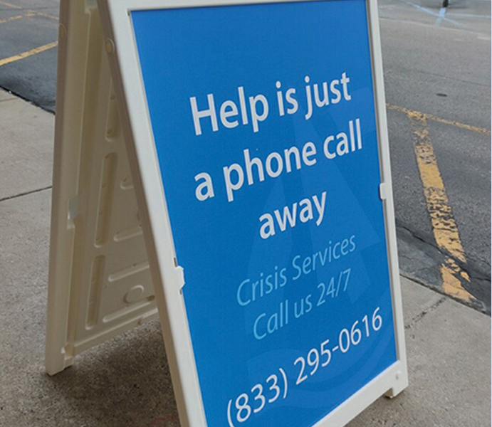 Help is just a phone call away.