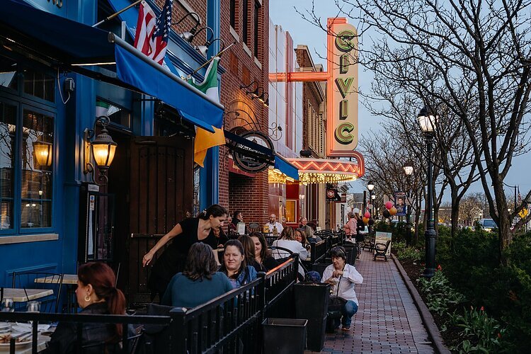 Downtown Farmington in 2023.