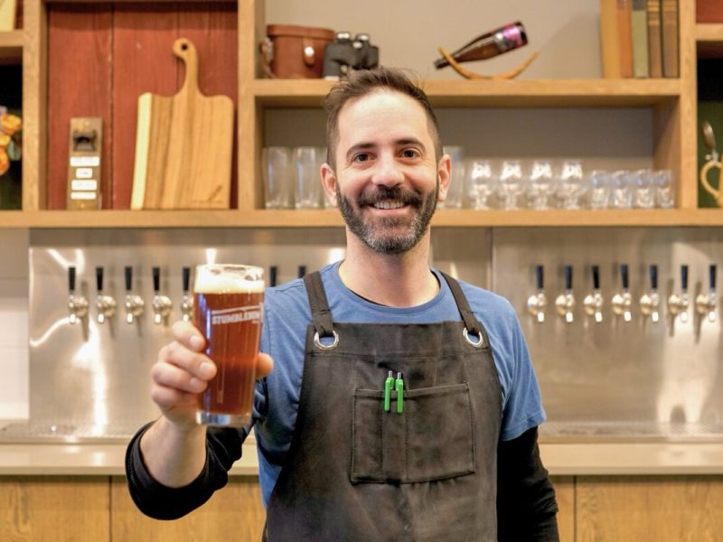 “There are only a few places in the country that feature beer, meat, and cheese,” says proprietor and brewer Eli Green. “Astoria New York’s The Bier and Cheese Collective, and Minneapolis’s Waldmann. I am thrilled to add Stumblebum to that list.”