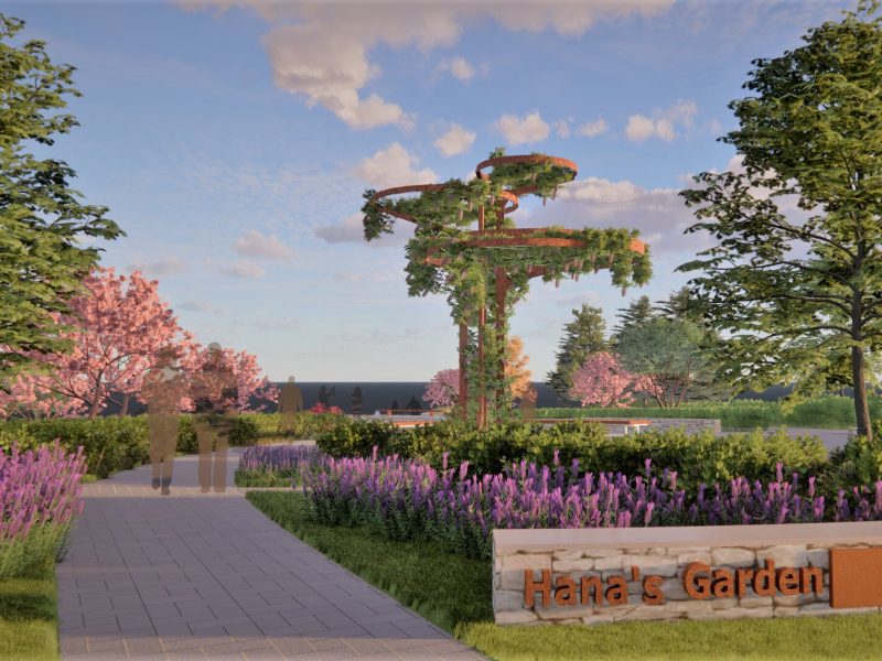 “Hana’s Garden will be a space of serenity and remembrance for the Oxford community,” says MEDC Regional Prosperity Managing Director Paula Holtz.
