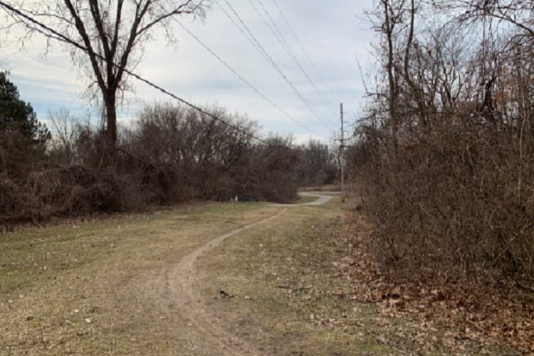 Footpath along proposed route (HCMA)