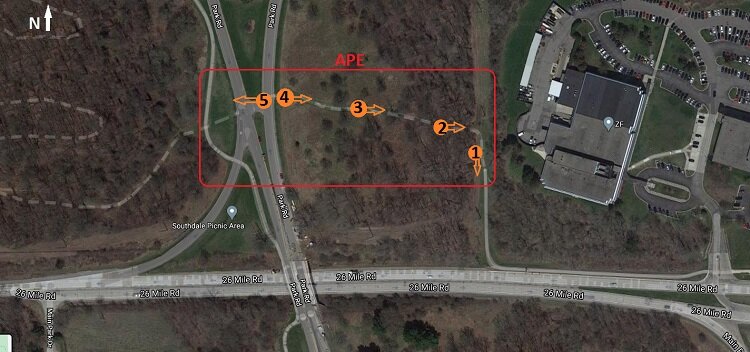 Proposed route of the new connector path (HCMA)