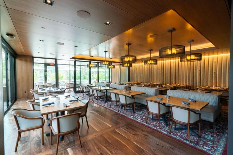 Inside The Continental, the new restaurant at the Ford House.