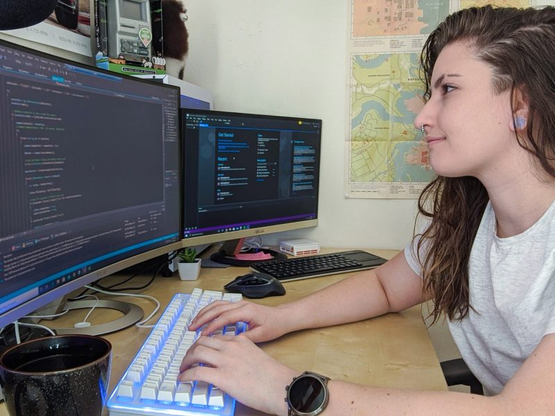 Katlynn Stone is one of over 600 Ford interns who will work remotely this summer.