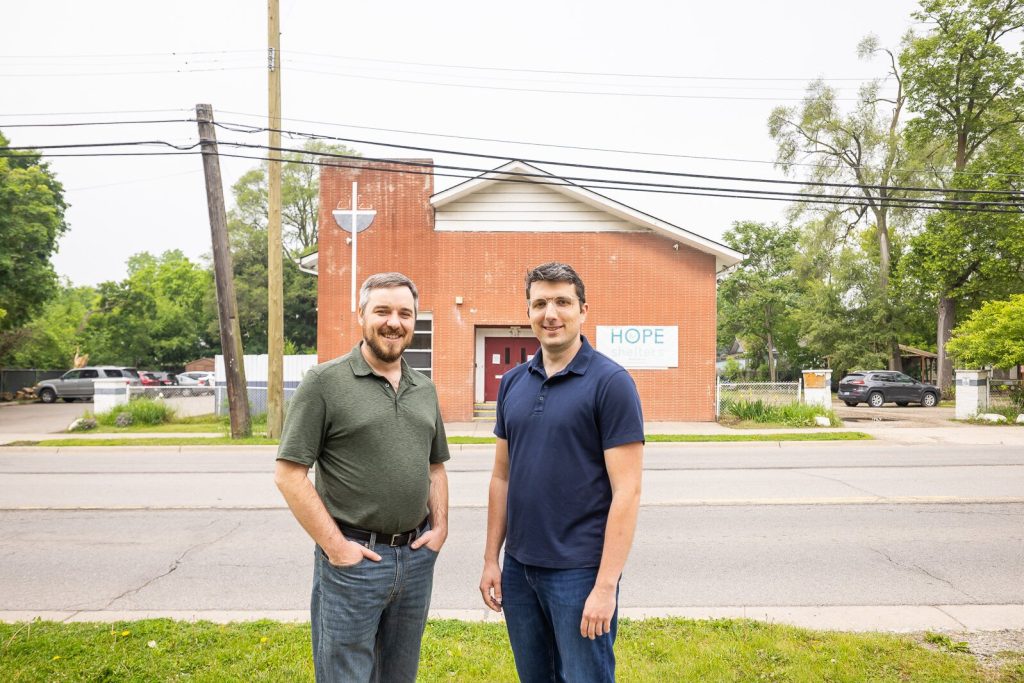 Cam Underdown and Chris Powers are the co-founders of ReciproCity, which developed a new housing resources website called Shelter Oakland.