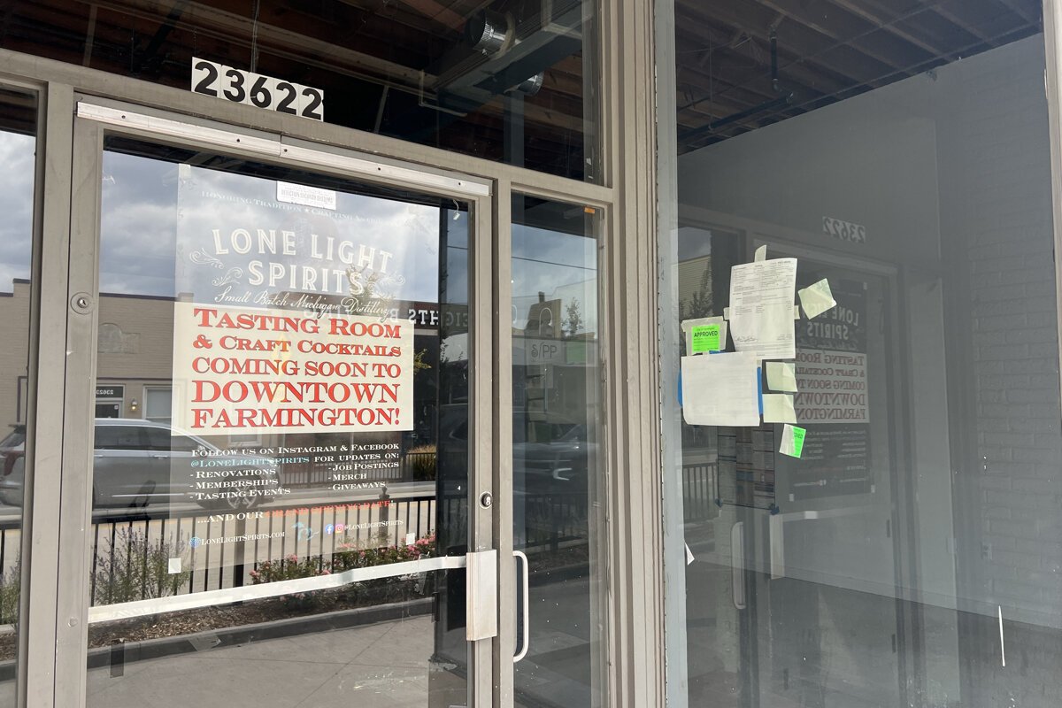 Lone Light Spirits is to be located at 23622 Farmington Rd.