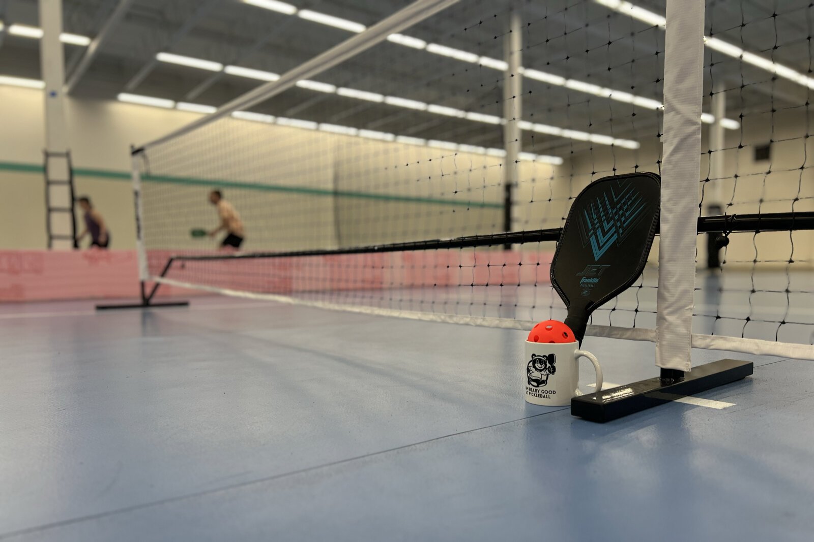 "It’s just kind of unique to have a sports facility within a retail space in such a high traffic area," says Williams.